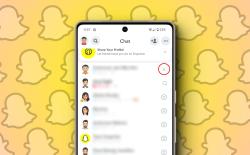 Snapchat showing x icon in the chat feed