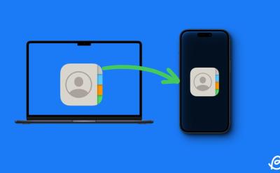 Sync iPhone Contacts to Mac