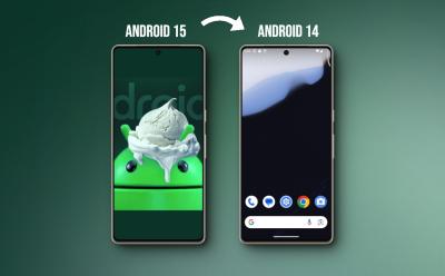 downgrade from android 15 to android 14