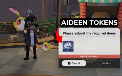 Find and use Aideen tokens