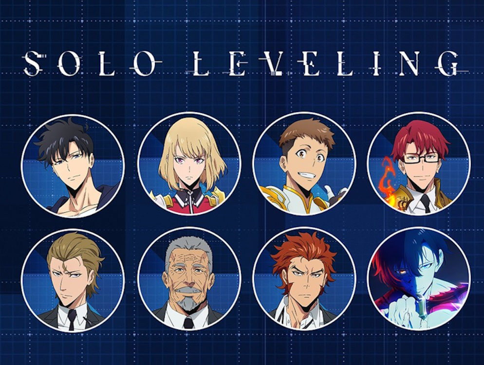 various characters of Solo Leveling
