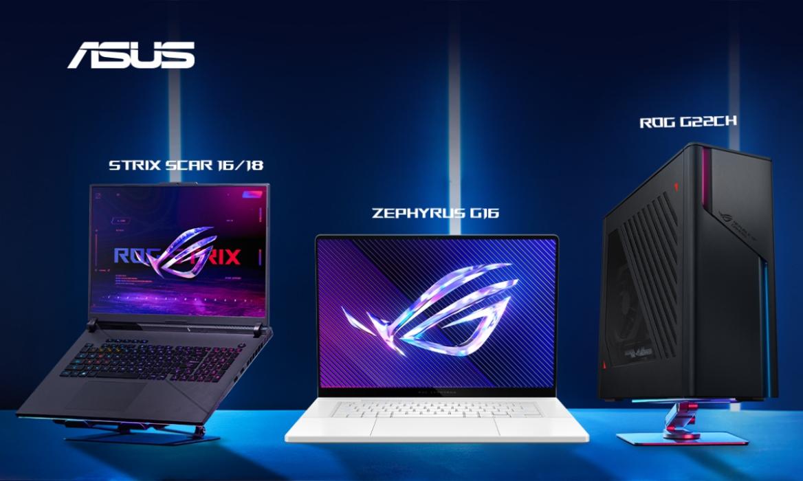 new rog 2024 lineup of gaming desktops and laptops in india