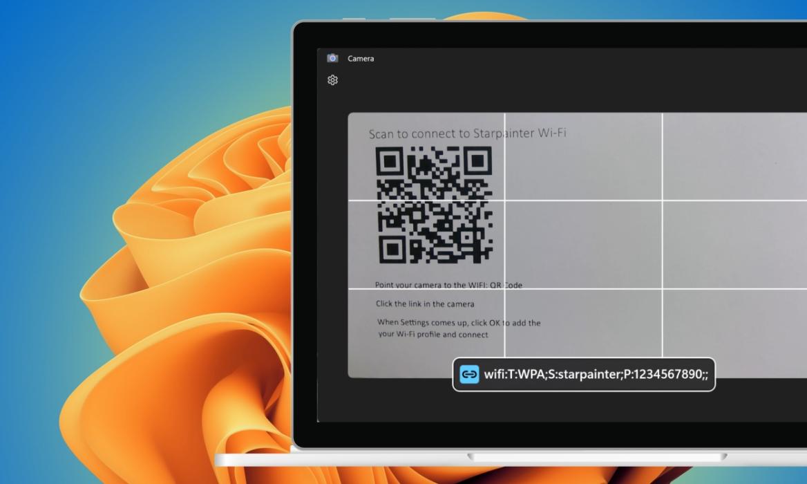 new windows 11 feature in insider build to scan qr code for wifi network connection