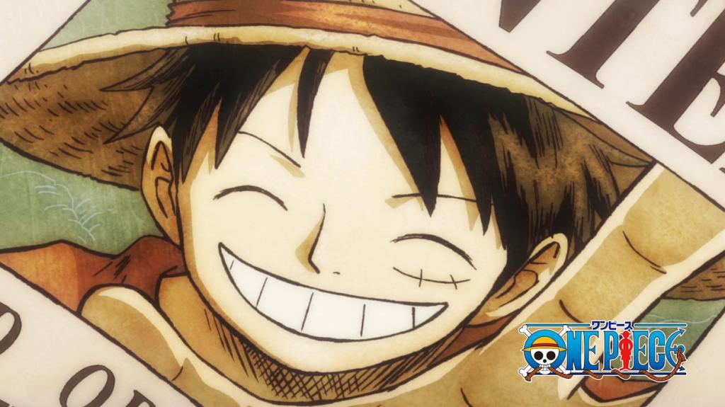 Luffy's face in bounty poster