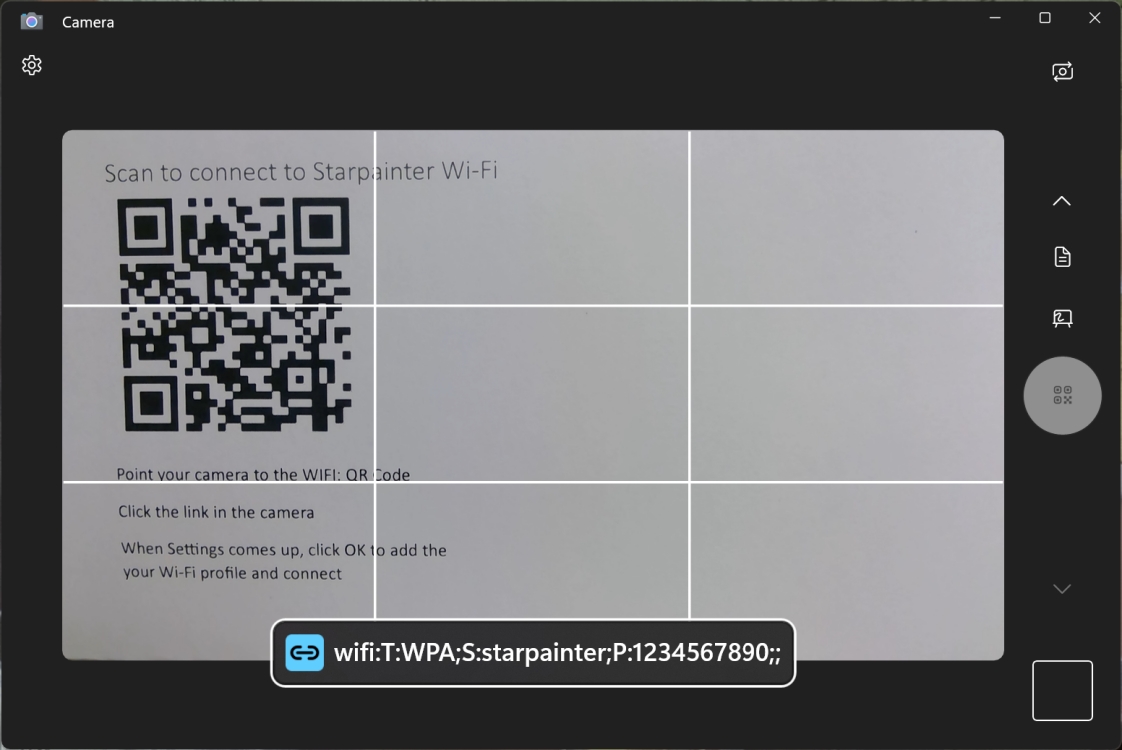 new windows 11 feature to scan qr code for wifi network connection