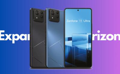 ASUS Zenfone 11 Ultra front and back design