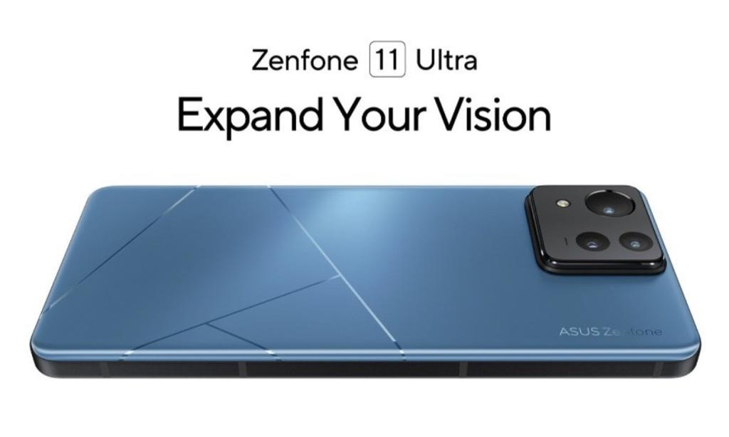 Design do painel traseiro do Zenfone 11 Ultra