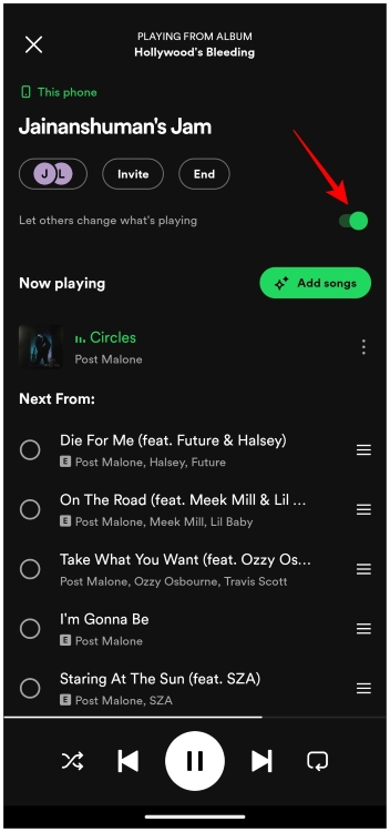 How to Start Spotify Jam with Your Friends