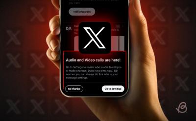 How to disable audio and video calls on X