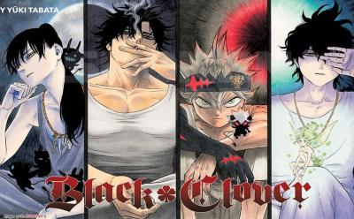 Black Clover manga cover art