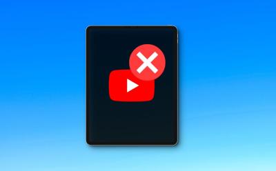 Block Youtube on iPad