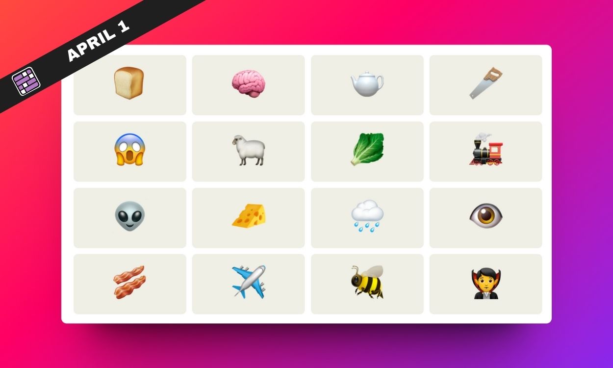 NYT Connections Hints and Answers for April 1, 2024 Beebom