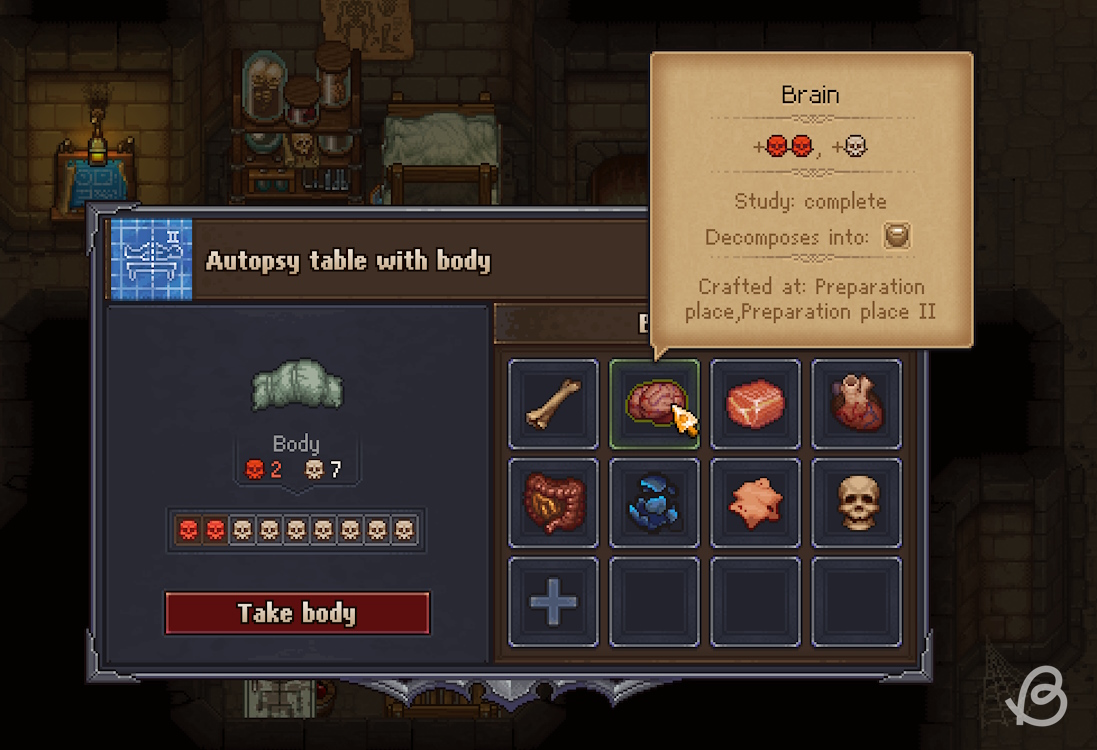 Autopsy, Grave Rating, and Corpse Guide in Graveyard Keeper Beebom