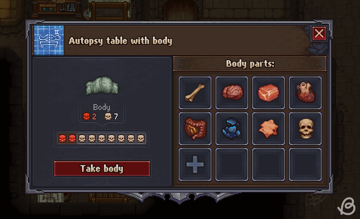 Autopsy, Grave Rating, and Corpse Guide in Graveyard Keeper Beebom