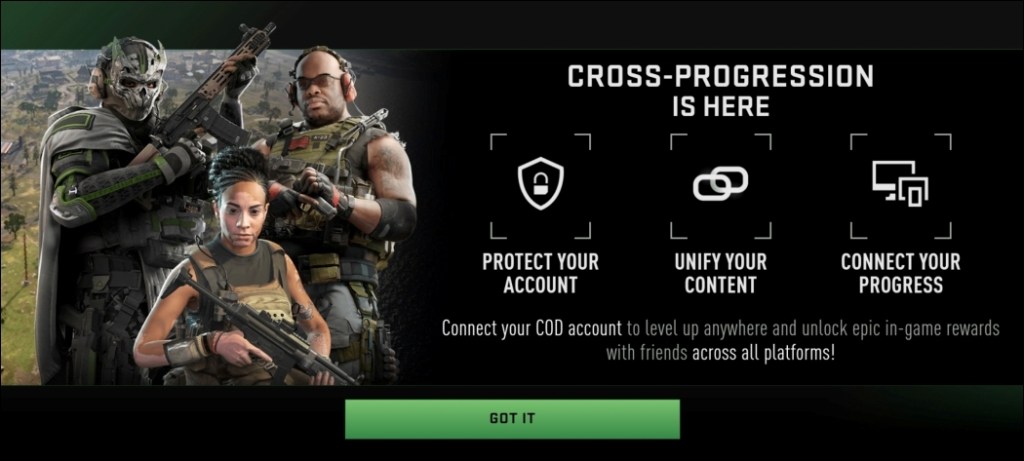 How to Link Accounts for Cross-Progression on Warzone Mobile