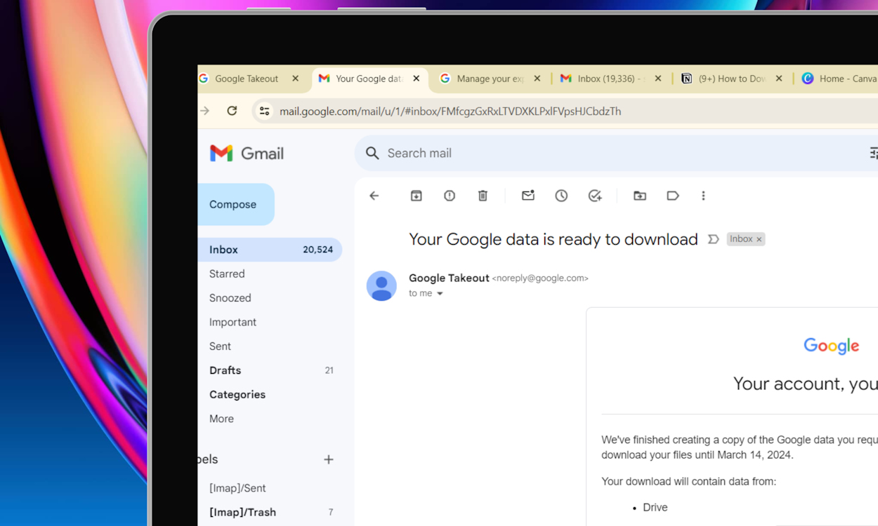 Hoe u uw Google-gegevens kunt downloaden met Takeout (eenvoudige handleiding)