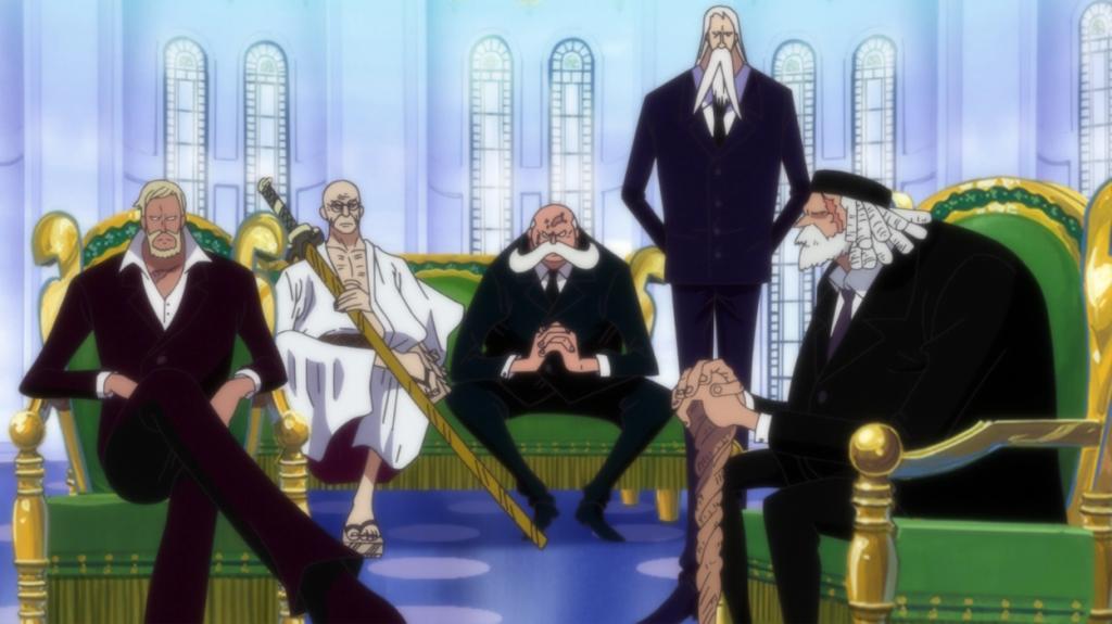 One Piece Chapter 1109: The Five Elders All Arrive on Egghead Island