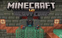 Ominous vault, ominous trial key, mace and the heavy core in Minecraft 1.21