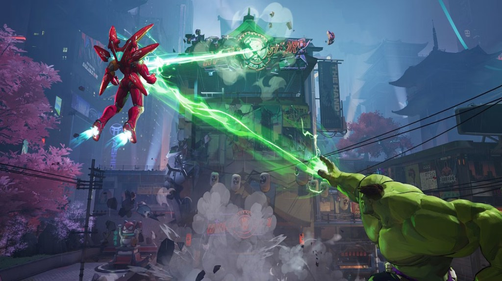 Iron man and Hulk