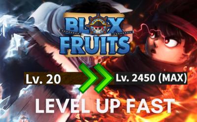 Level up fast in Blox Fruits cover