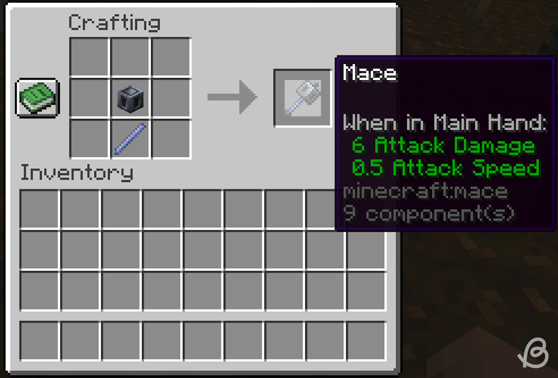 Mace crafting recipe