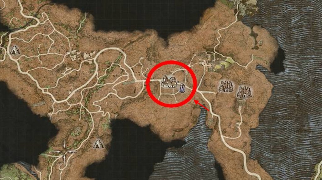 Melve location in DD2