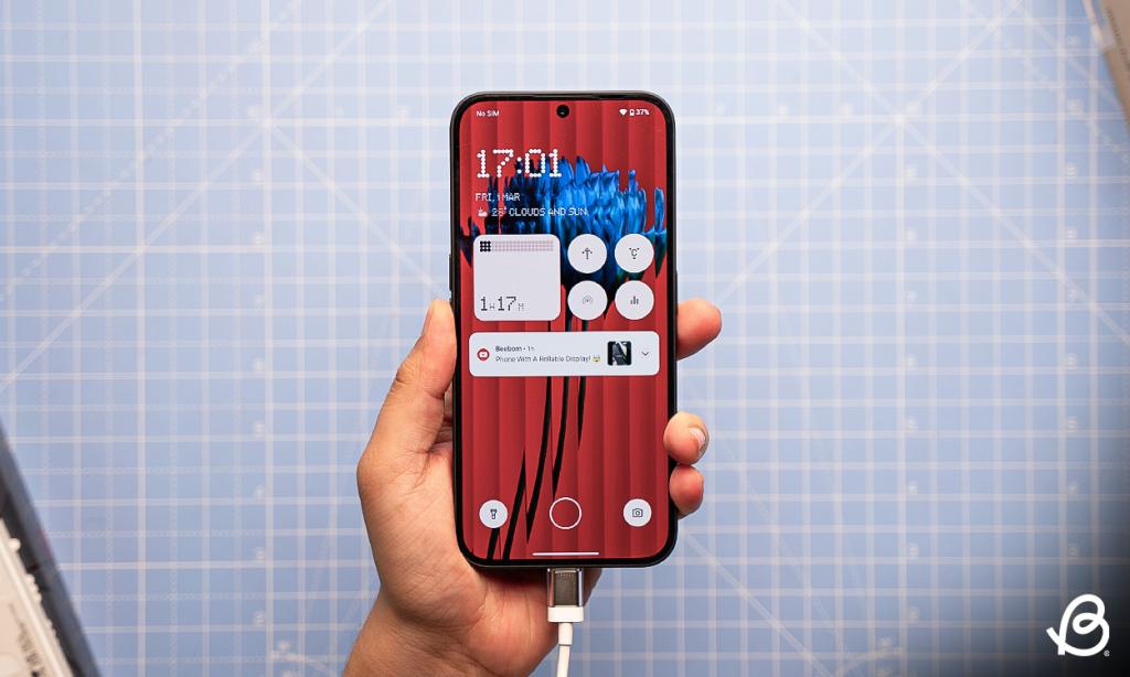 Nothing Phone 2a charging animation