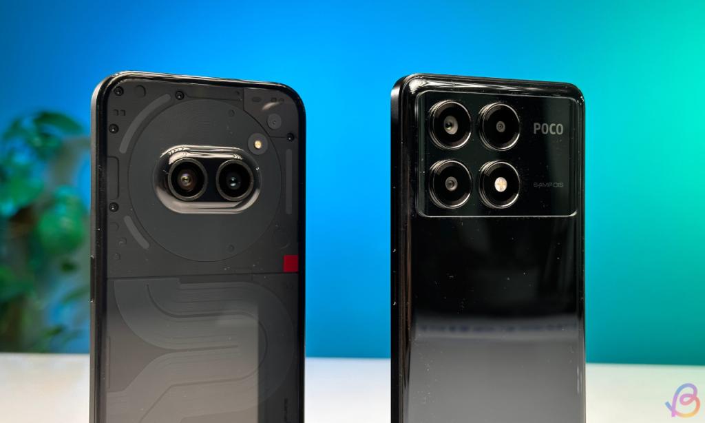 Nothing Phone 2a vs POCO X6 Pro Camera Modules
