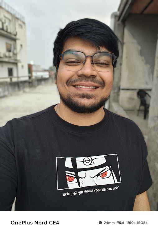 OnePlus Nord CE 4 outdoors day shot selfie portrait 1