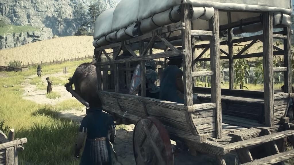 Ox Cart fast-travel ride in Dragon's Dogma 2