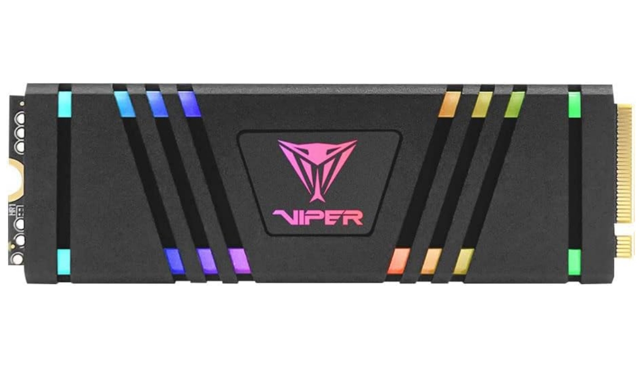 Patriot Viper VPR400 solid state storage with RGB Lighting