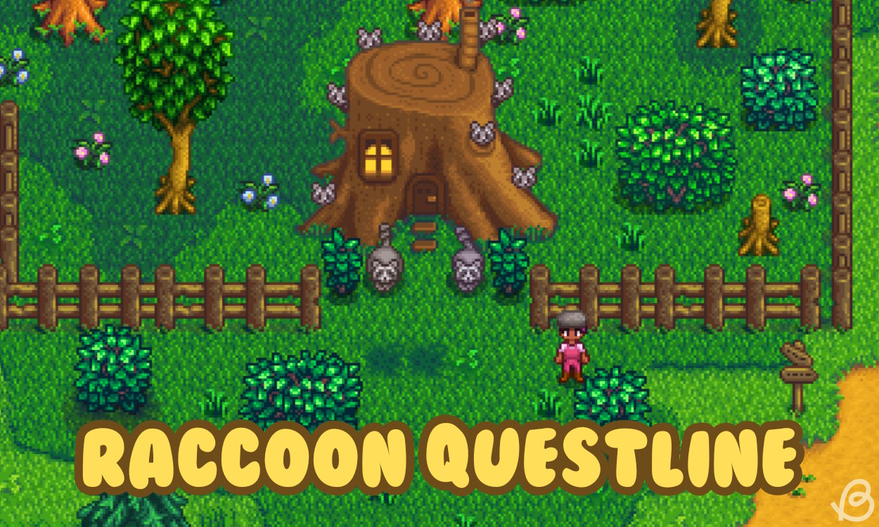 Stardew Valley 1.6: The Giant Stump and Raccoon Quest Guide | Beebom