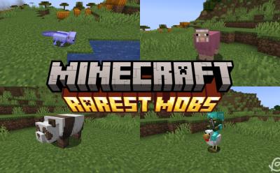 Some of the rarest mobs in Minecraft