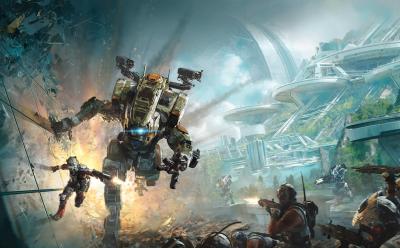 Respawn Titanfall universe game cover