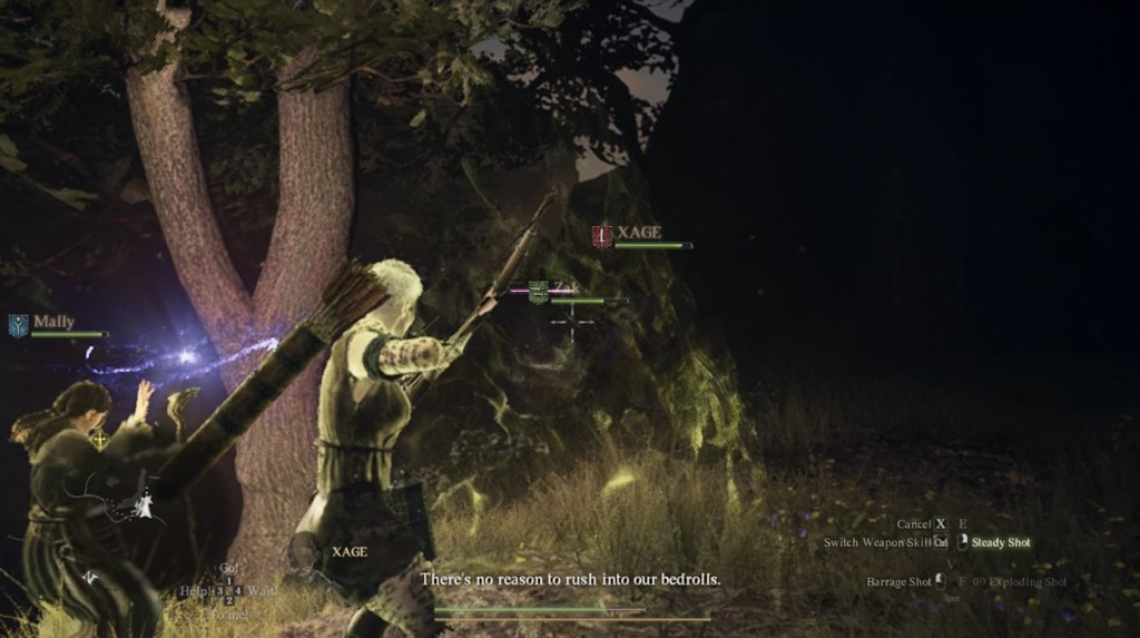 Steady Shot in Dragons Dogma 2 lets you select target