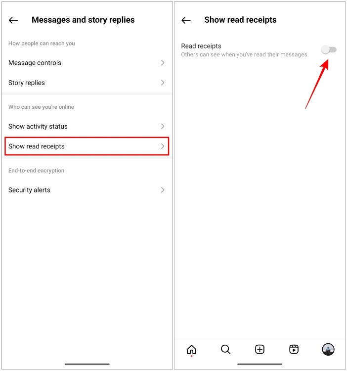 How to Turn Off Read Receipts on Instagram