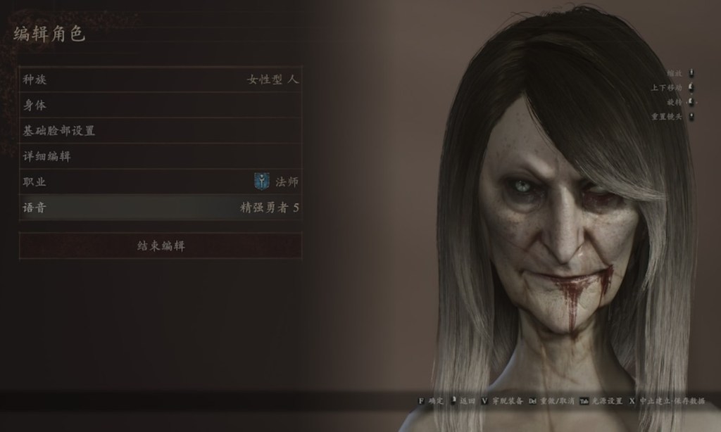 Undead Lady DD2 Character