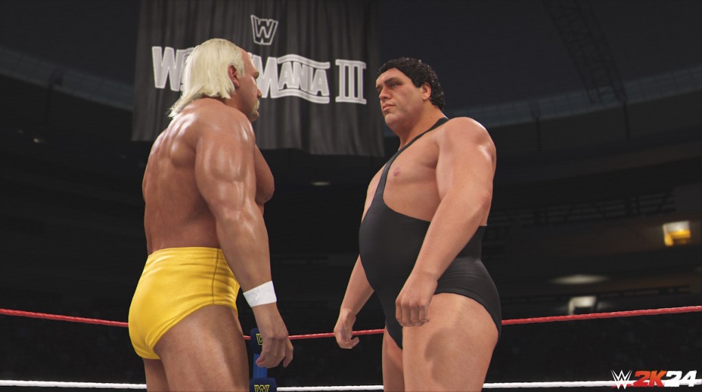WWE 2K24 هالك هوجان ضد أندريه