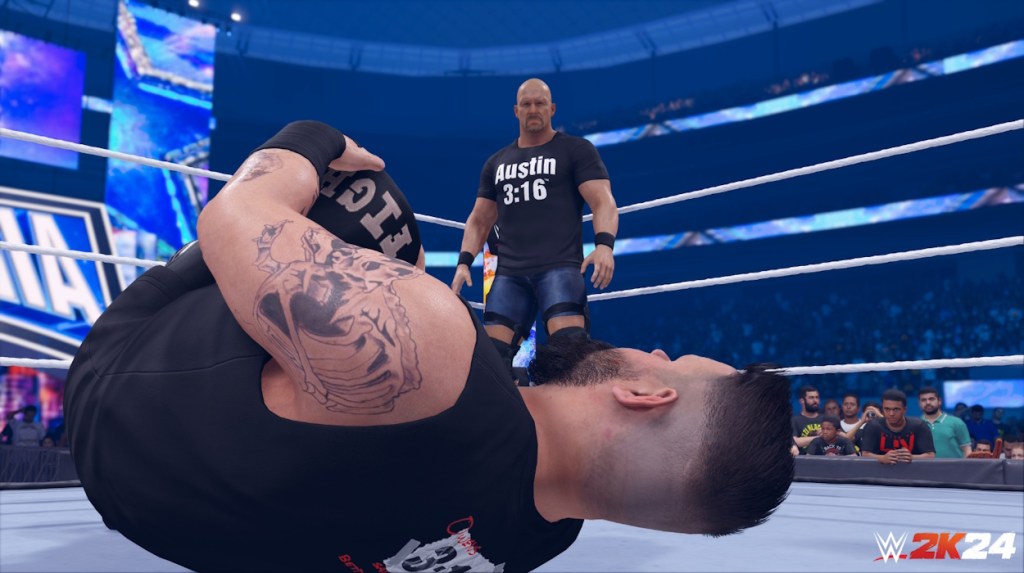 WWE 2K24 - ستون كولد ضد كيفن أوينز