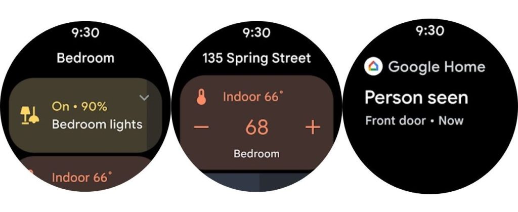Wear OS Google Home