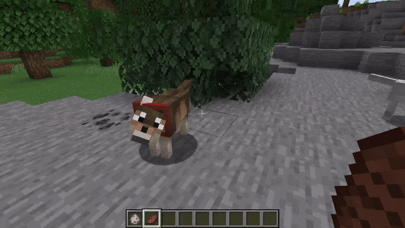 Breeding two different wolf variants in Minecraft