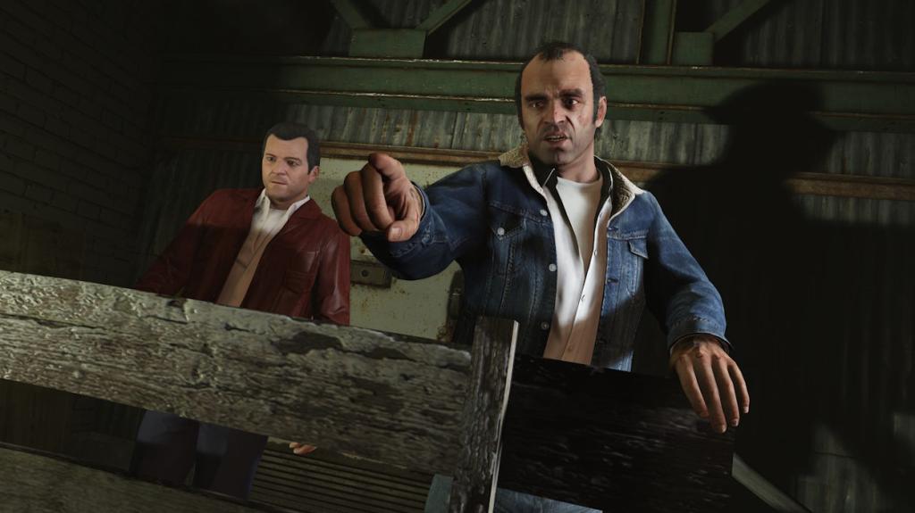 an image of Trevor and Michael from GTA 5