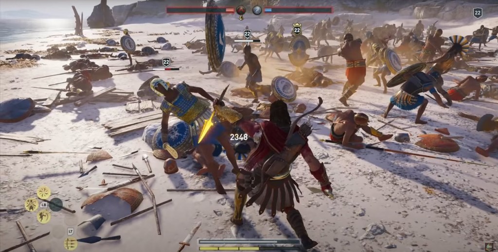 Assassins Creed Odyssey Territory fight
