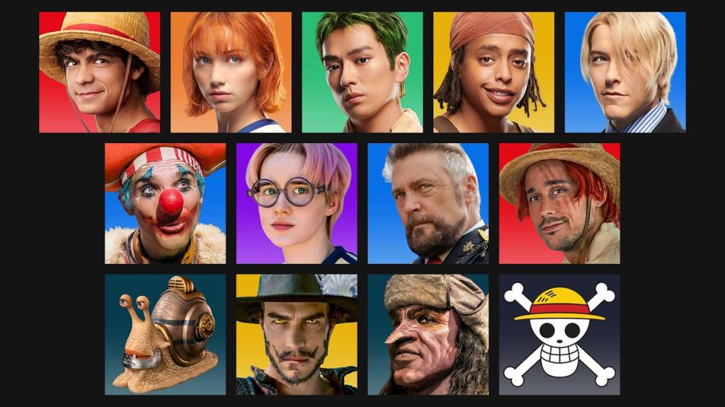 characters of One Piece Live Action season 1