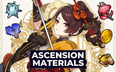 Chiori Ascension and Talent materials