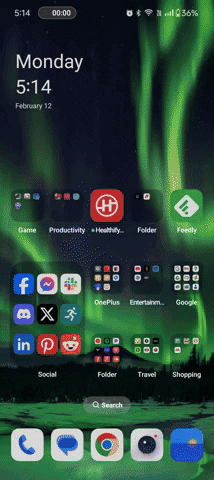 process of adding Screen Recorder tile to Android Quick Settings