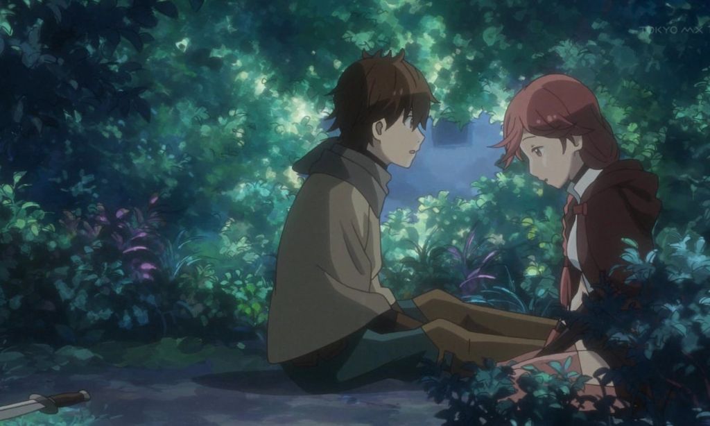 A scene from Grimgar Ashes and Illusions