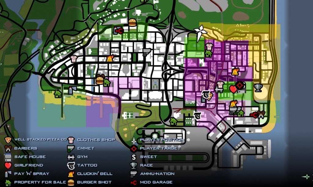 GTA San Andreas Territory Wars