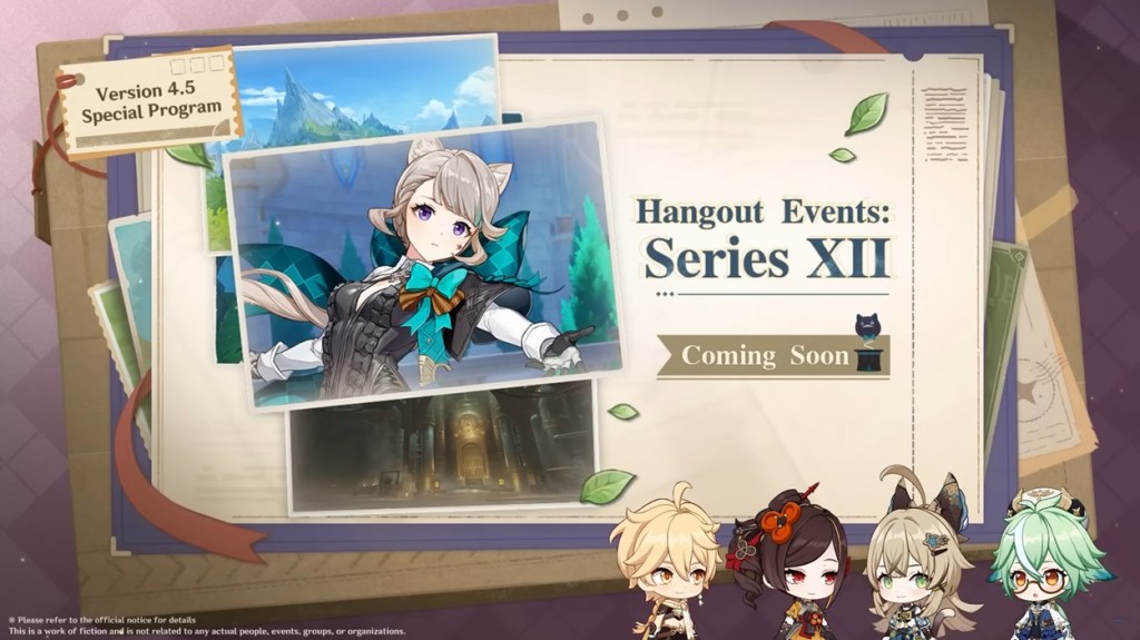 Lynettes Hangout Events series XII