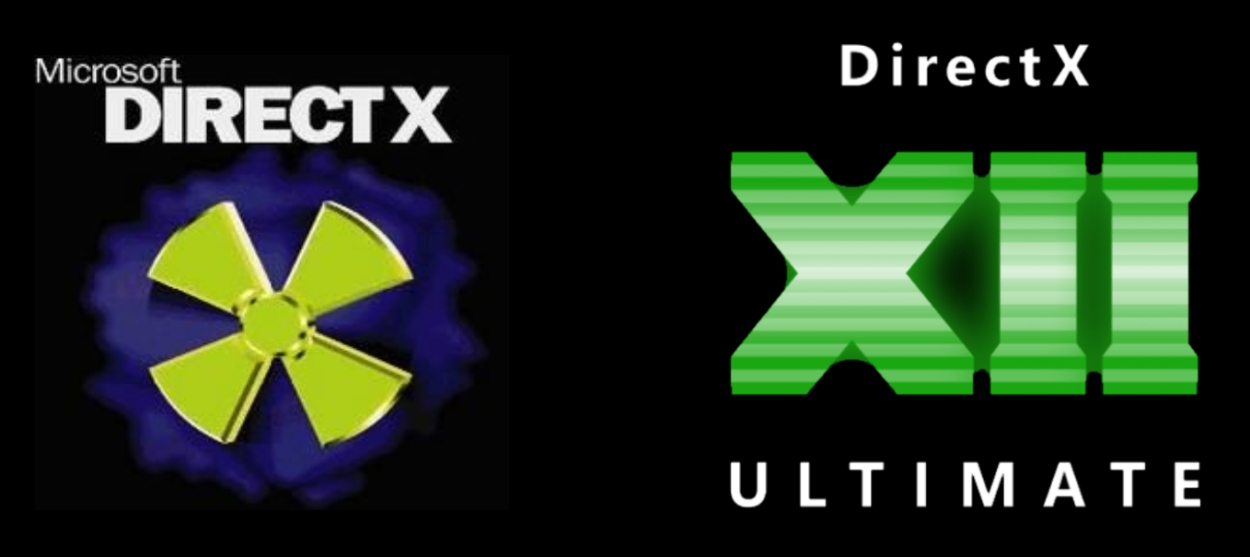 old and new directx logo